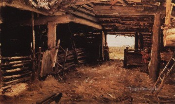  peasant art - peasant yard 1879 Ilya Repin